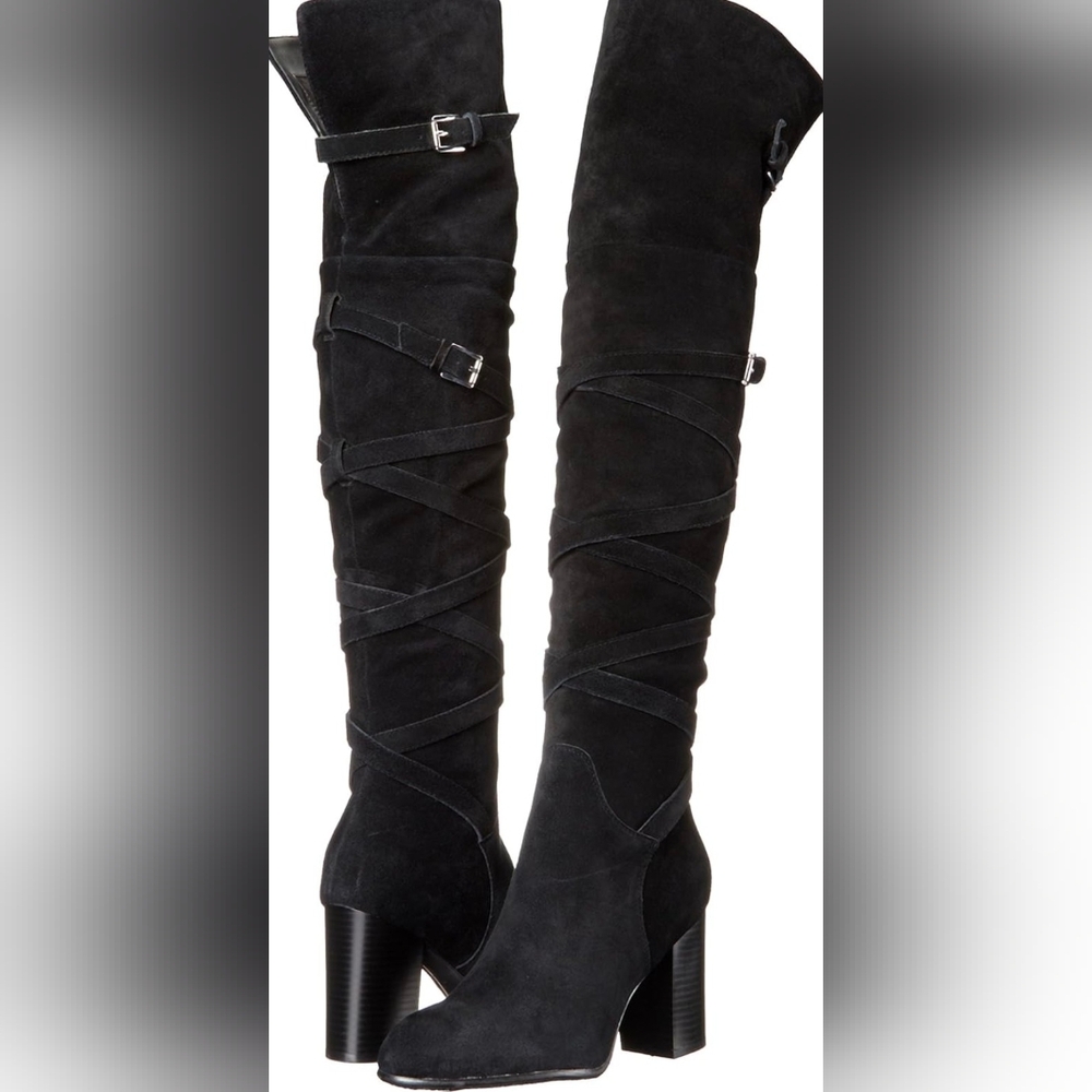 Sam Edelman Black Over the Knee Boots